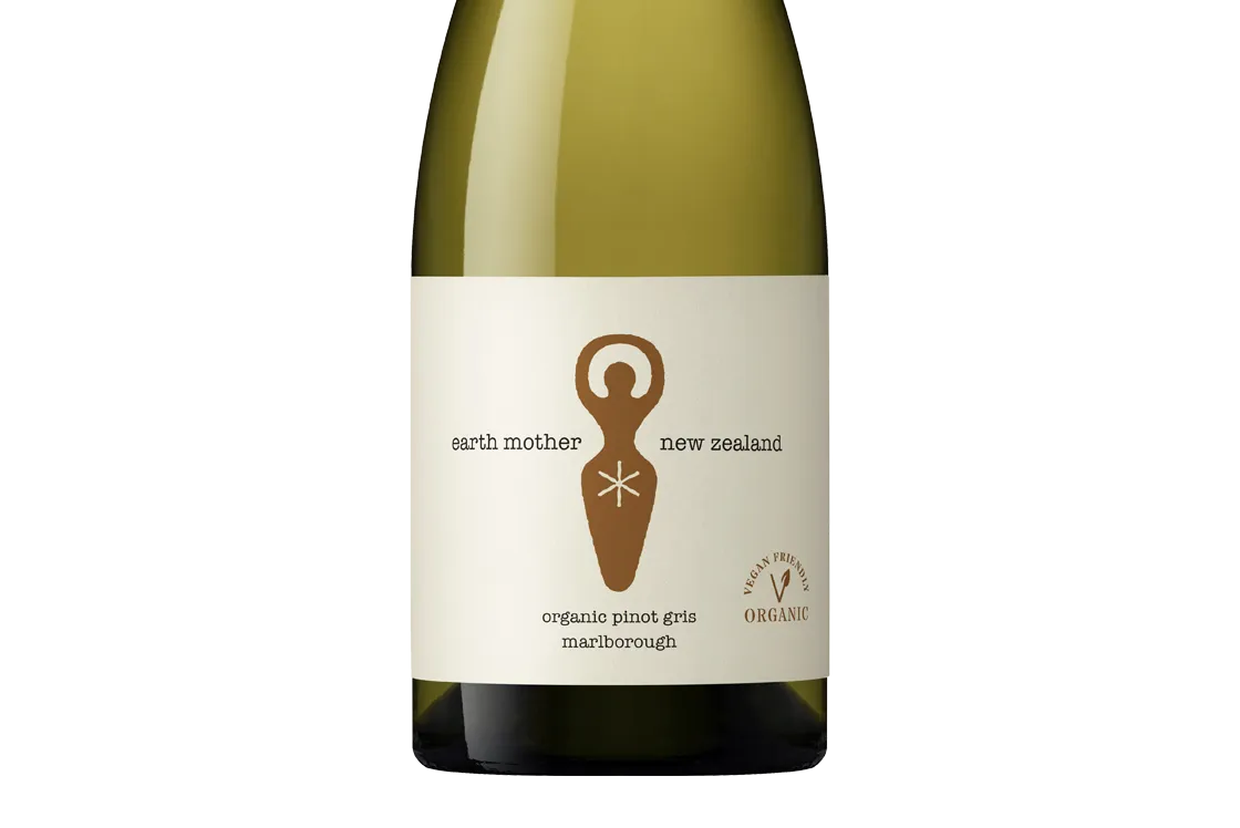 Earth Mother Organic Marlborough Pinot Gris 2020 - Pinot Gris - Black Market