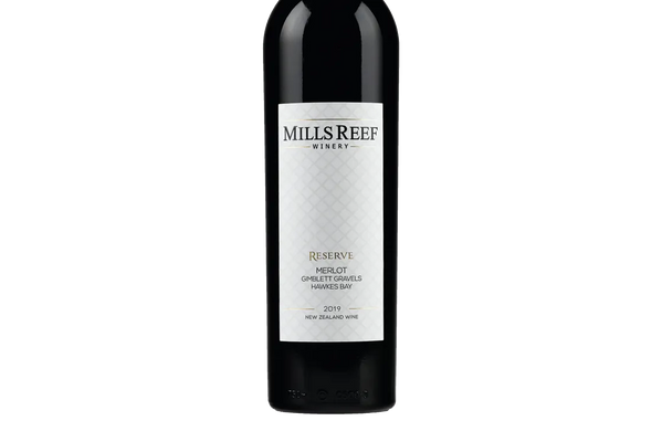 Mills Reef Reserve Gimblett Gravels Merlot 2019 - Merlot - Black Market