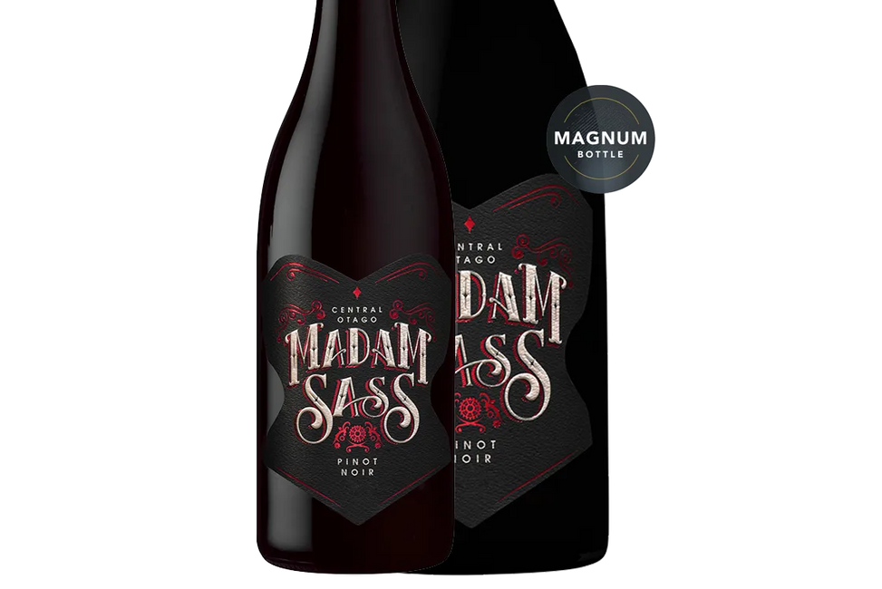 Madam Sass Pinot Noir Limited Edition Gift Collection (Magnum Included) - Mixed Case - Black Market