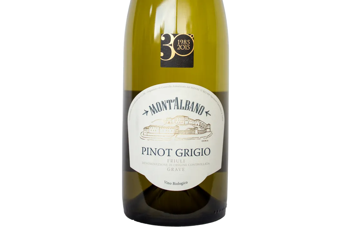 Mont'Albano Friuli Grave DOC Pinot Grigio 2019 (Italy) - Pinot Gris - Black Market