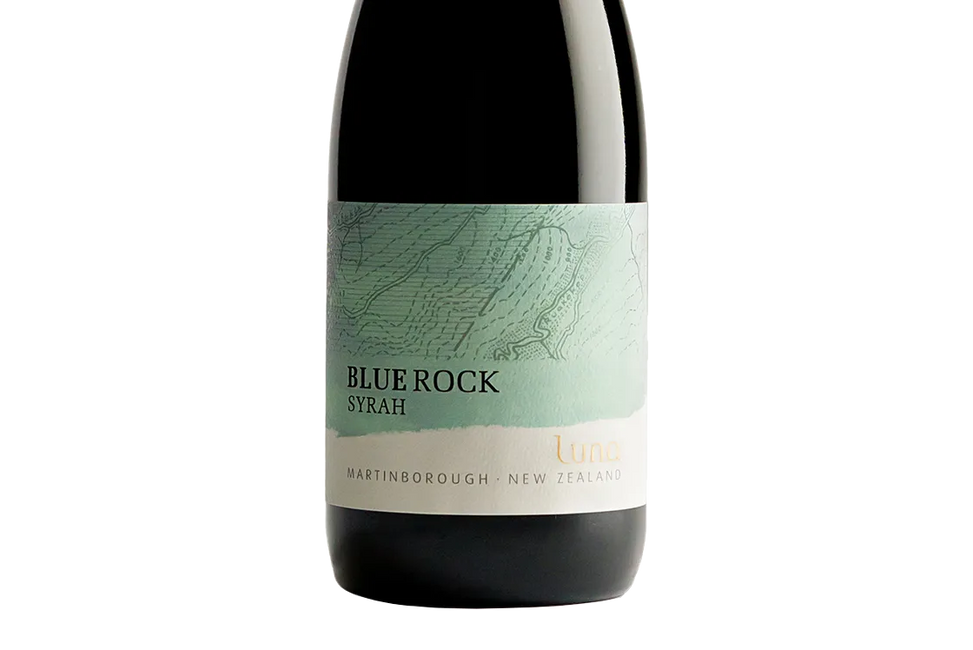 Luna Blue Rock Single Vineyard Martinborough Syrah 2018 - Syrah - Black Market