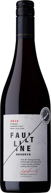Faultline Reserve Hawke's Bay Syrah 2020 - Syrah - Black Market