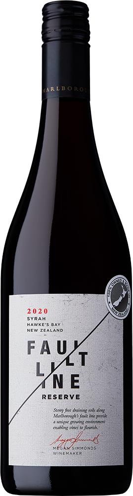 Faultline Reserve Hawke's Bay Syrah 2020 - Syrah - Black Market