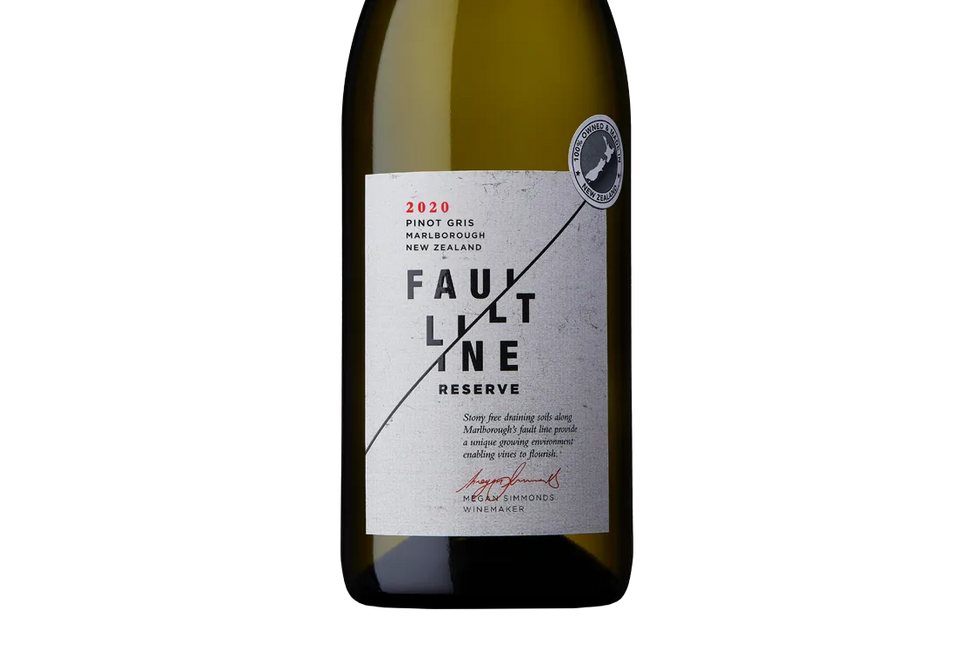 Faultline Reserve Marlborough Pinot Gris 2020 - Pinot Gris - Black Market