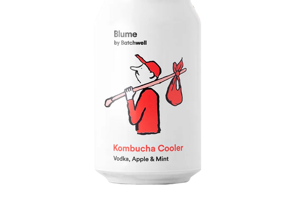 Blume Kombucha Cooler Vodka Apple Mint (330ml) - Kombucha - Black Market