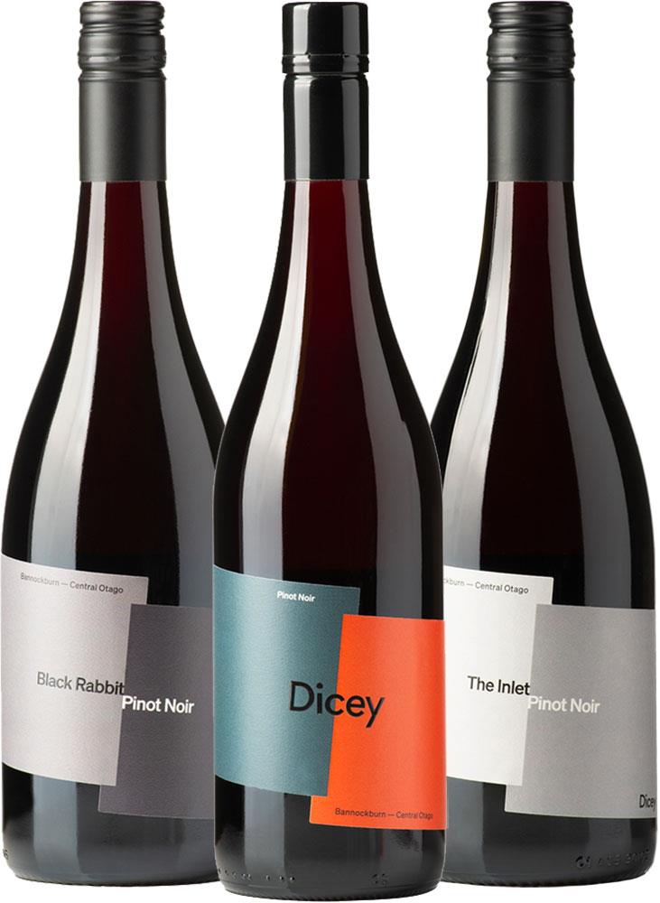 Premium Dicey Central Otago Pinot Noir Collection - Mixed Case - Black Market