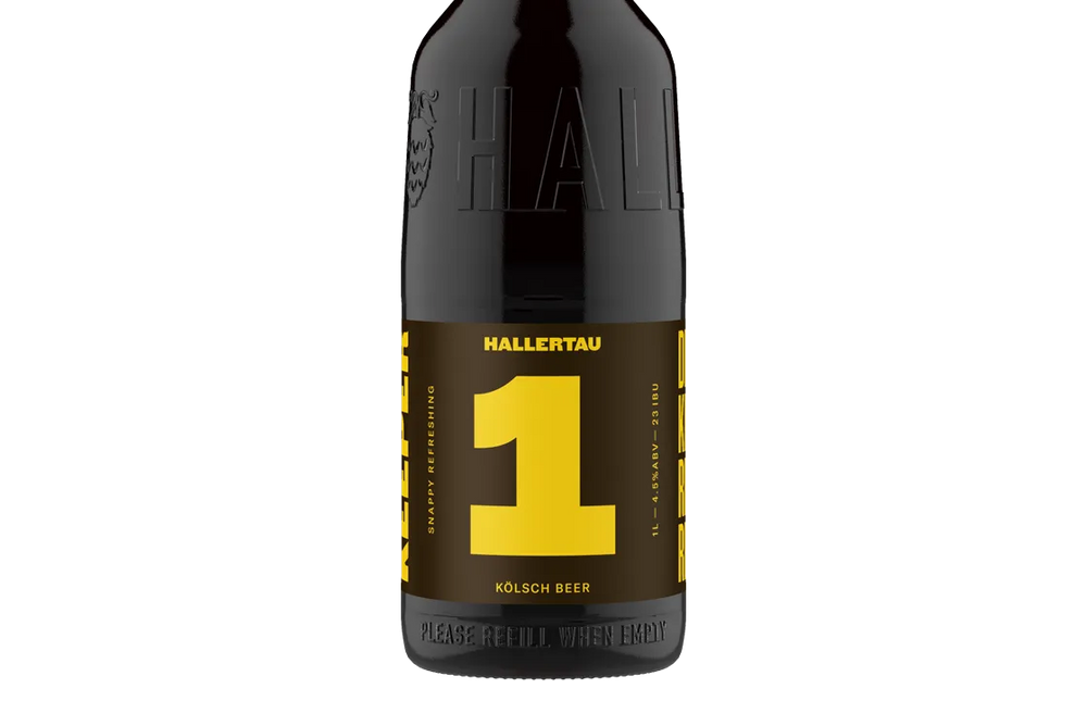 Hallertau 1 Luxe Kölsch Beer (1L Keeper) - Beer - Black Market