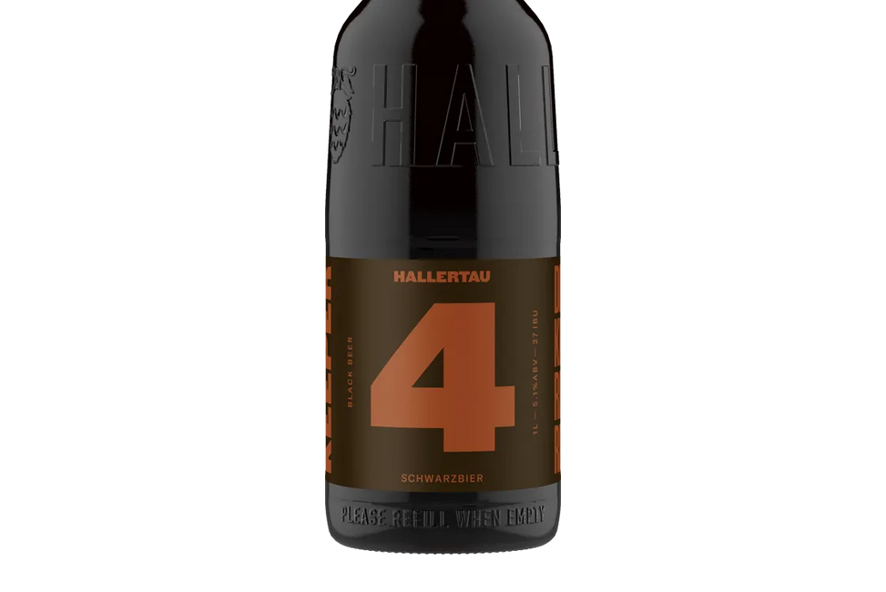 Hallertau 4 Deception Schwarzbier (1L Keeper) - Beer - Black Market