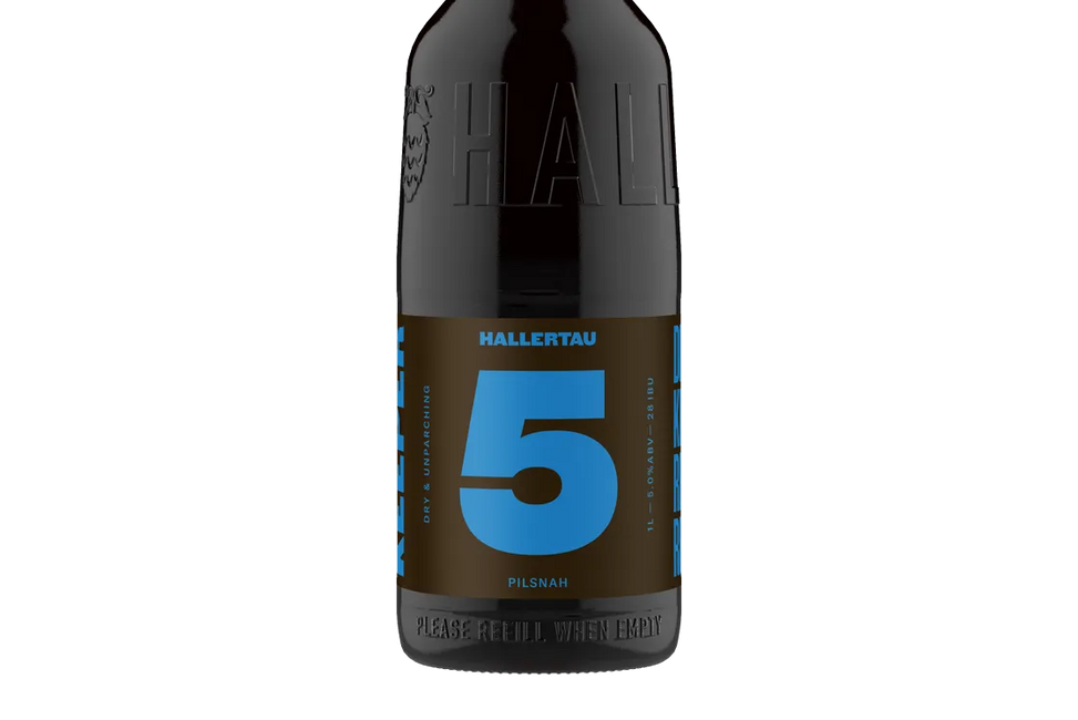 Hallertau 5 Pilsner (1L Keeper) - Beer - Black Market