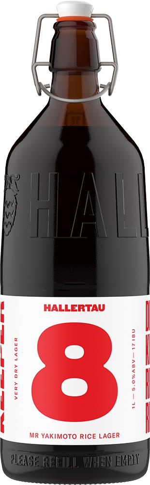 Hallertau 8 Mr Yakimoto Rice Lager (1L Keeper) - Beer - Black Market