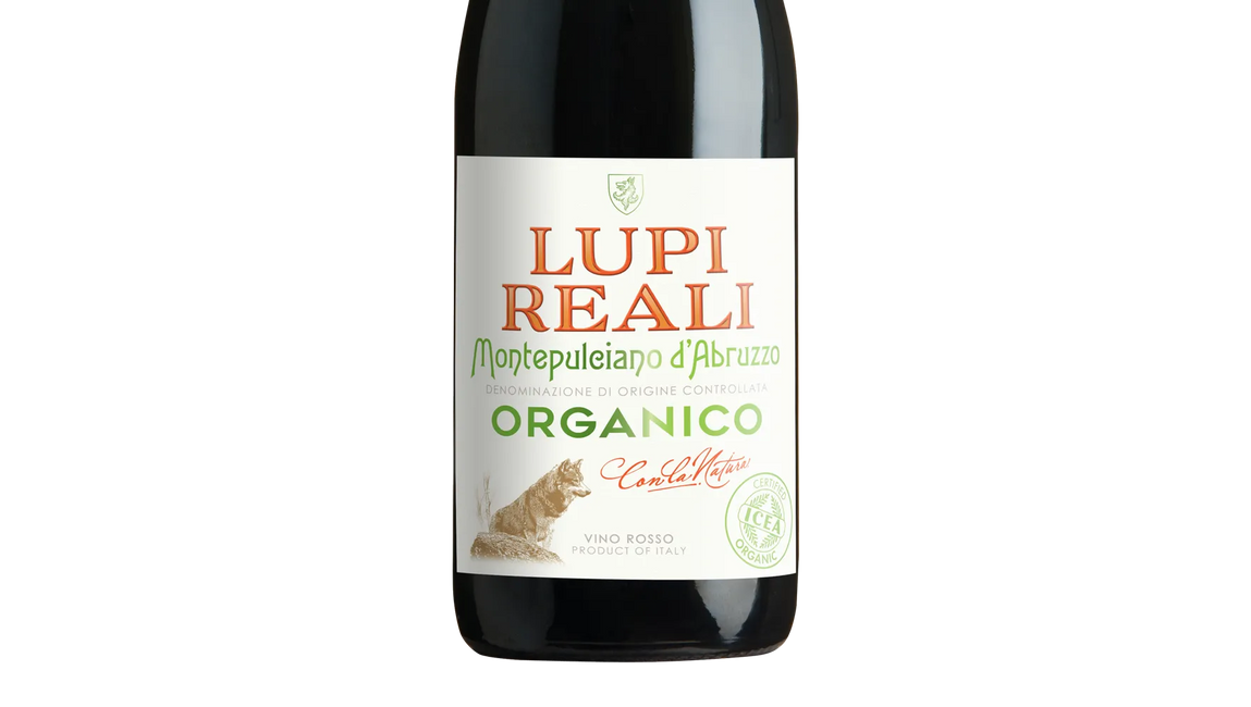 Lupi Reali Organic Montepulciano D'Abruzzo 2019 (Italy) - Montepulciano - Black Market