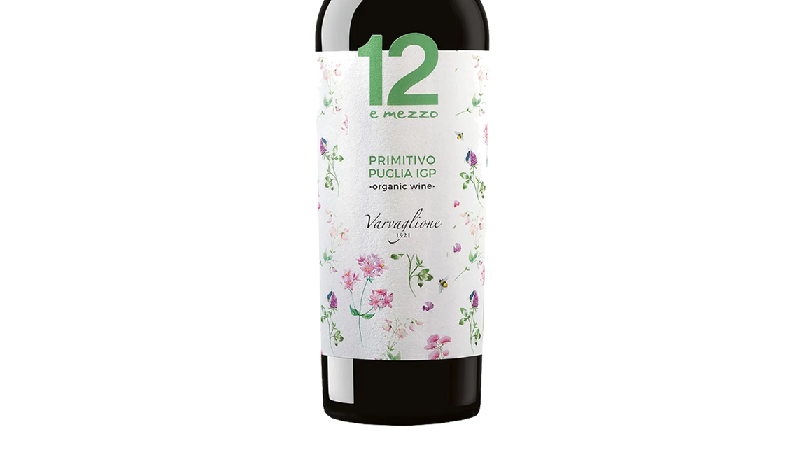 Varvaglione 12 e Mezzo Puglia Organic Primitivo 2018 (Italy) - Primitivo - Black Market