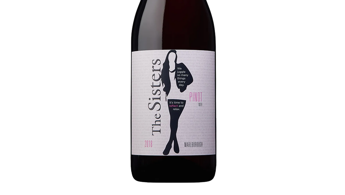 The Sisters Marlborough Pinot Noir 2018 - Pinot Noir - Black Market