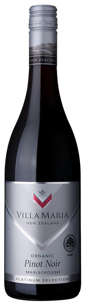 Villa Maria Platinum Organic Marlborough Pinot Noir 2018 - Pinot Noir - Black Market