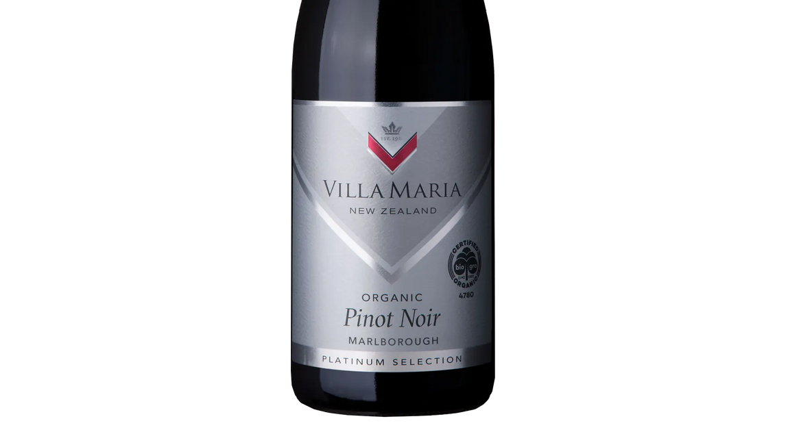 Villa Maria Platinum Organic Marlborough Pinot Noir 2018 - Pinot Noir - Black Market