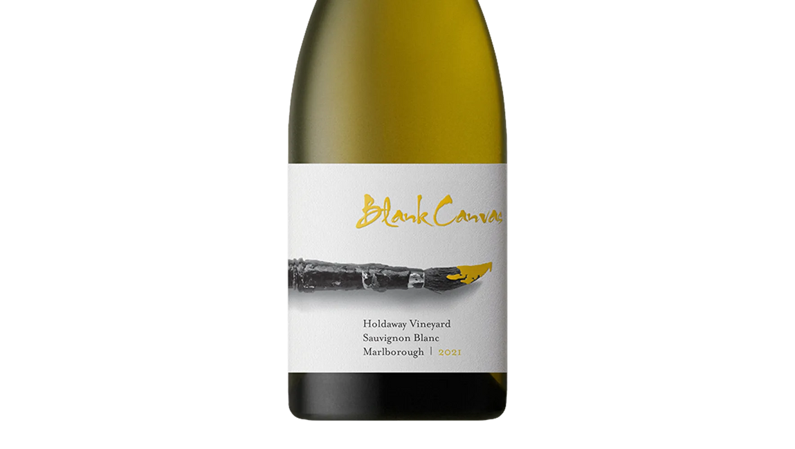 Blank Canvas Holdaway Vineyard Marlborough Sauvignon Blanc 2021 - Sauvignon Blanc - Black Market