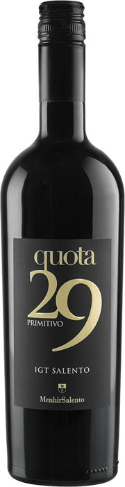 Quota 29 Primitivo IGT 2019 (Italy) - Primitivo - Black Market