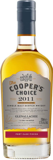 Cooper's Choice Glenallachie Speyside Single Malt Whisky 2011 (700ml) - Whisky - Black Market