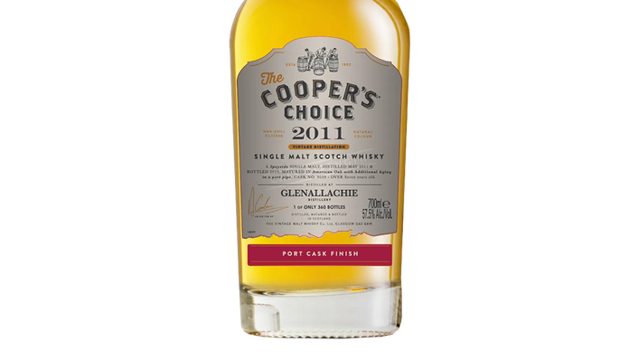 Cooper's Choice Glenallachie Speyside Single Malt Whisky 2011 (700ml) - Whisky - Black Market