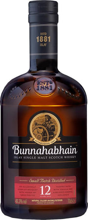 Bunnahabhain 12 Year Old Islay Single Malt Scotch Whisky (700ml) - Whisky - Black Market