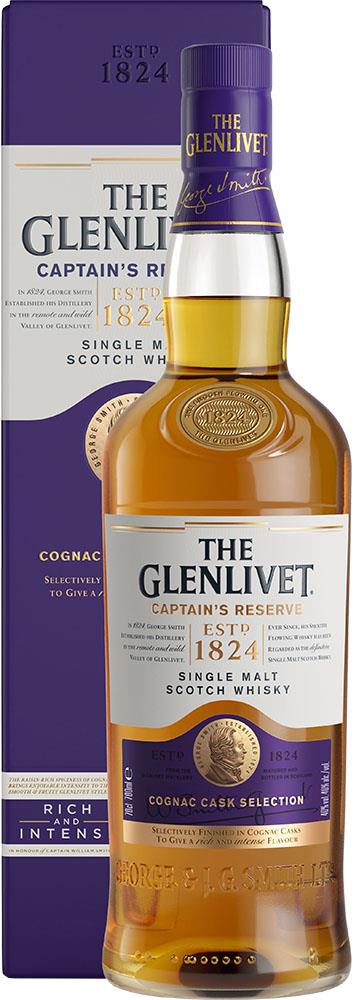 The Glenlivet Captain’s Reserve Single Malt Scotch Whisky (700ml) - Whisky - Black Market