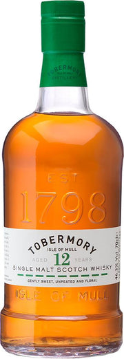 Tobermory 12 Year Old Isle of Mull Single Malt Scotch Whisky (700ml) - Whisky - Black Market