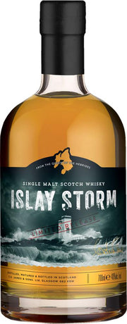 Islay Storm Single Malt Scotch Whisky (700ml) - Whisky - Black Market
