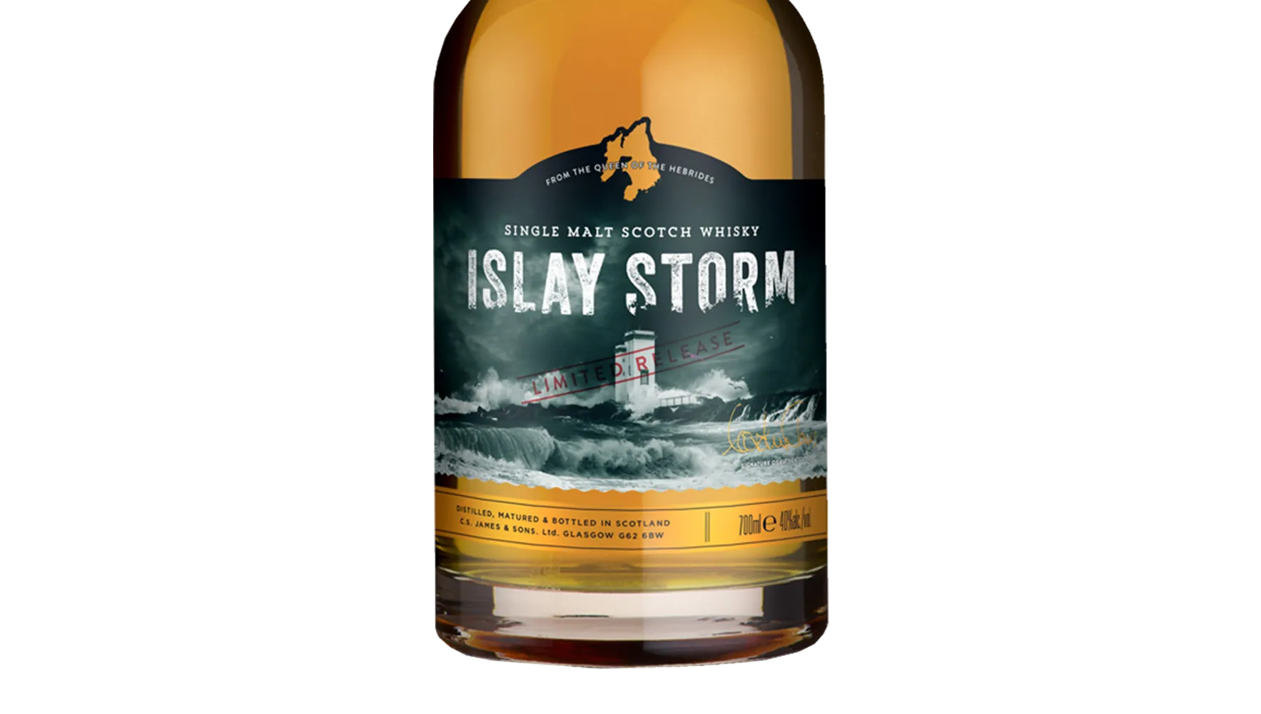 Islay Storm Single Malt Scotch Whisky (700ml) - Whisky - Black Market