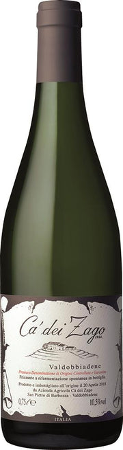Ca' dei Zago Prosecco Col Fodo Valdobbianded DOCG 2019 (Italy) - Prosecco - Black Market