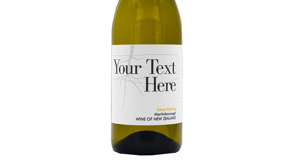 Alana Estate Martinborough Riesling 2019 (Personalised) - - Black Market