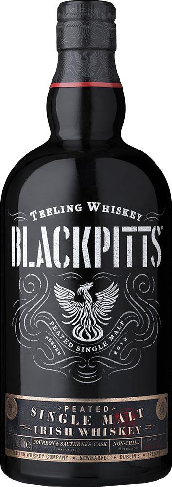Teeling Blackpitts Peated Single Malt Irish Whiskey (700ml) - Whisky - Black Market