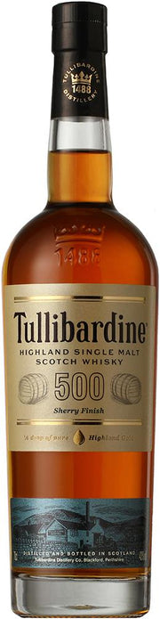 Tullibardine 500 Sherry Finish Highland Single Malt Scotch Whisky (700ml) - Whisky - Black Market