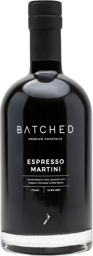 Batched Premium Cocktails Espresso Martini (725ml) - Martini - Black Market