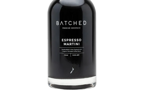 Batched Premium Cocktails Espresso Martini (725ml) - Martini - Black Market