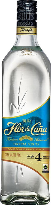 Flor de Caña Extra Seco 4 Rum (700ml) - Rum - Black Market