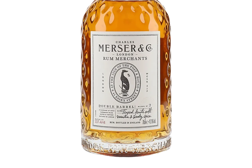 Charles Merser & Co Double Barrel Rum (700ml) - Rum - Black Market