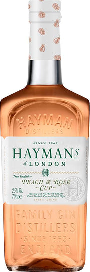 Hayman's Peach & Rose Cup Gin (700ml) - Gin - Black Market
