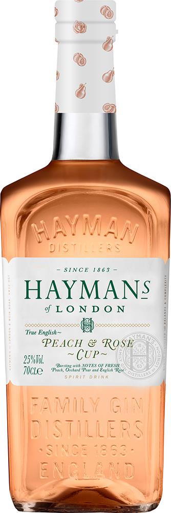 Hayman's Peach & Rose Cup Gin (700ml) - Gin - Black Market