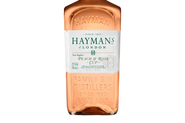 Hayman's Peach & Rose Cup Gin (700ml) - Gin - Black Market