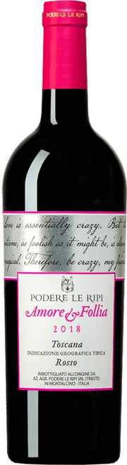 Podere Le Ripi Amore e Follia 2018 (Italy) - Syrah - Black Market