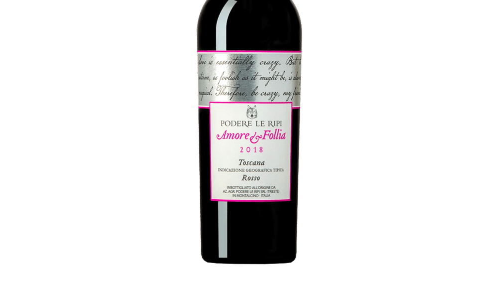 Podere Le Ripi Amore e Follia 2018 (Italy) - Syrah, Sangiovese - Black Market
