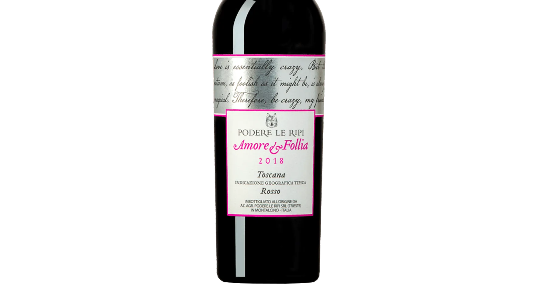 Podere Le Ripi Amore e Follia 2018 (Italy) - Syrah, Sangiovese - Black Market