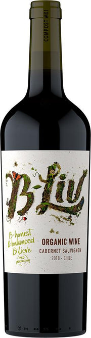 B-Liv Organic Cabernet Sauvignon 2018 (Chile) - Cabernet Sauvignon - Black Market
