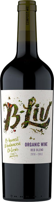 B-Liv Organic Red Blend 2018 (Chile) - Cabernet Sauvignon - Black Market