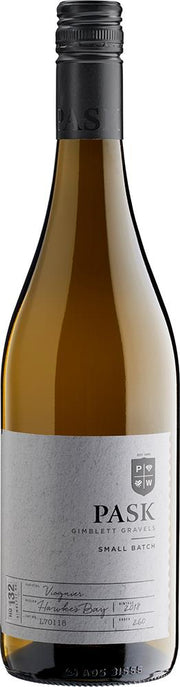 Pask Small Batch Gimblett Gravels Hawke's Bay Viognier 2018 - Viognier - Black Market
