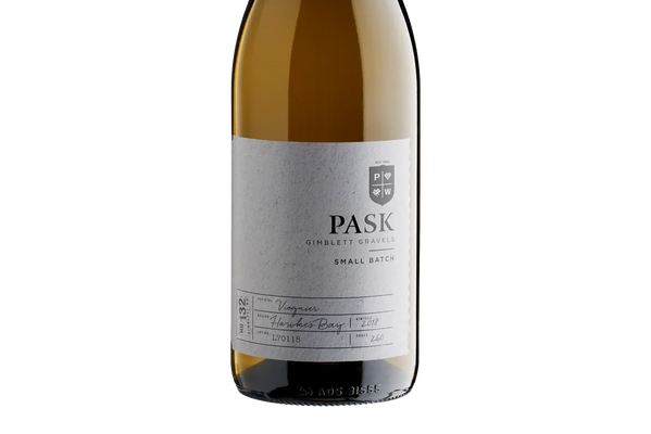 Pask Small Batch Gimblett Gravels Hawke's Bay Viognier 2018 - Viognier - Black Market