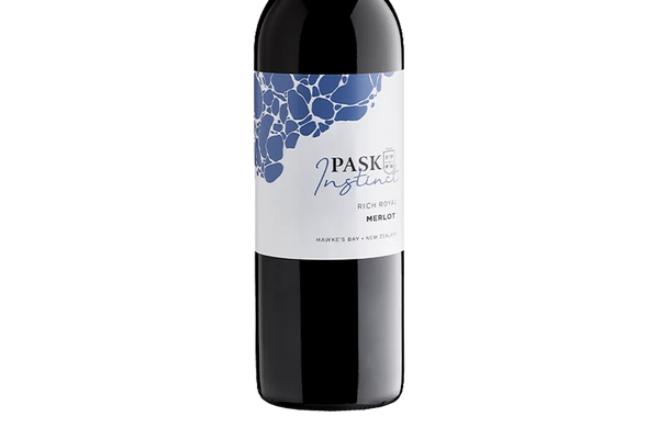 Pask Instinct Rich Royal Hawke's Bay Merlot 2018 - Merlot - Black Market