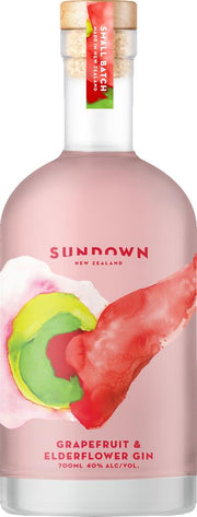 Sundown Grapefruit & Elderflower Gin (700ml) - Gin - Black Market