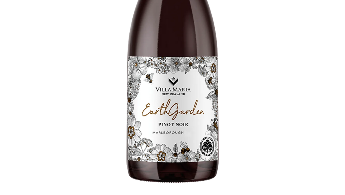 Villa Maria Earth Garden Organic Marlborough Pinot Noir 2020 - Pinot Noir - Black Market