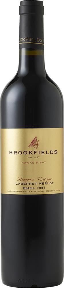 Brookfields Gold Label Reserve Hawke's Bay Cabernet Merlot 2018 - Bordeaux Blend - Black Market